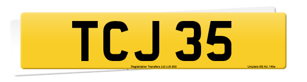 Registration number TCJ 35